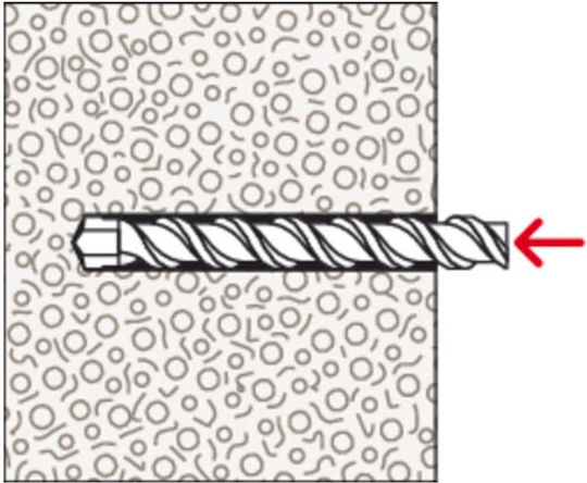 Fischer Ffa 10 Aerated Concrete Anchors 30 Pieces Structural Anchors Porous Concrete