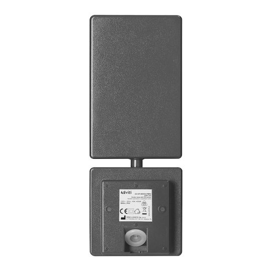 Adviti Wandmontiertes Außenbeleuchtung LED IP65 10W mit Natürliches Weiß Licht