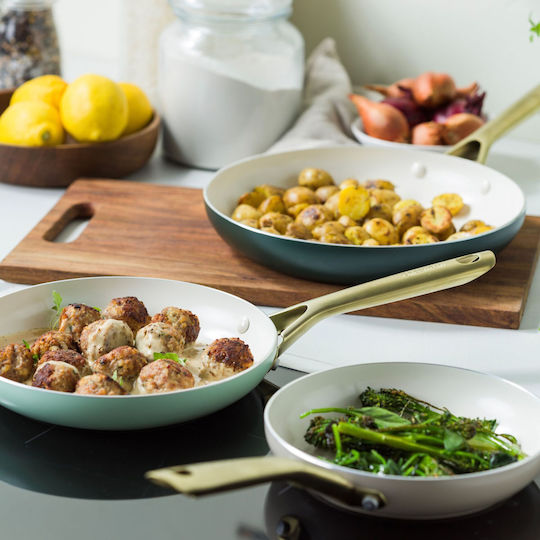 Green Pan Set Tigăi cu Acoperire Ceramică 3 Piese