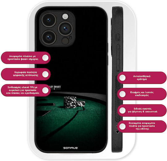 Sonique Men's Edition Apple iPhone 12 Pro Poker Mobile Phone Case