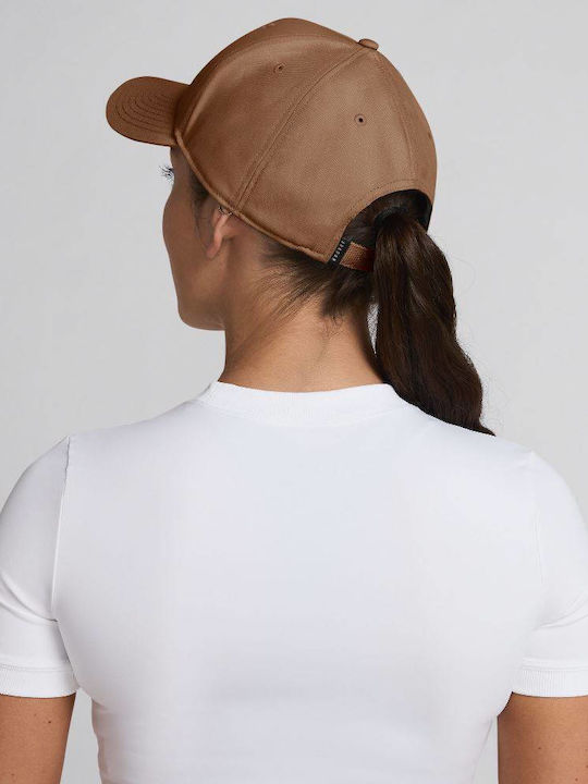 Hm5750-232 Nike Jordan Rise Structured Metal Jumpman Hat Brown Color
