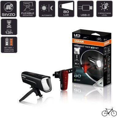Osram Set Lumini Bicicletă
