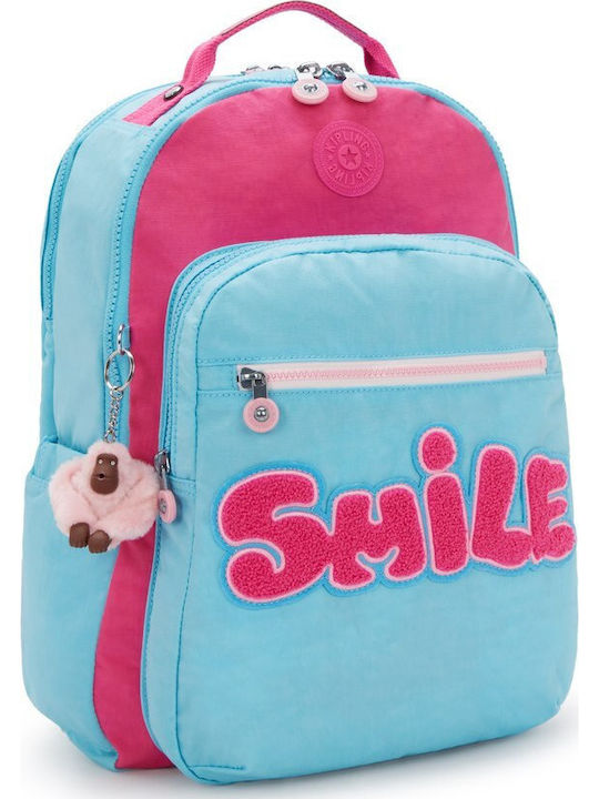 Kipling Seoul Laptop Backpack for 15" in Blue Colour
