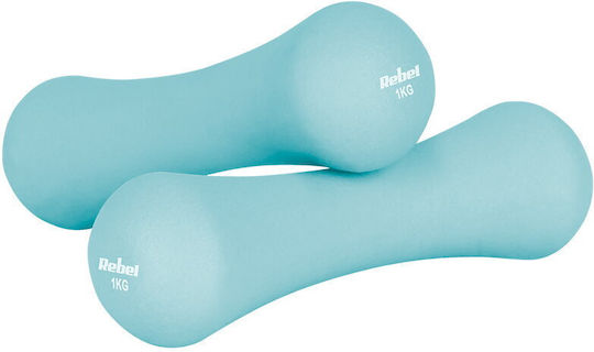 Rebel Set de Haltere din Neopren 2 x 1kg