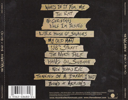 Walkmen Bows + Arrows Cd