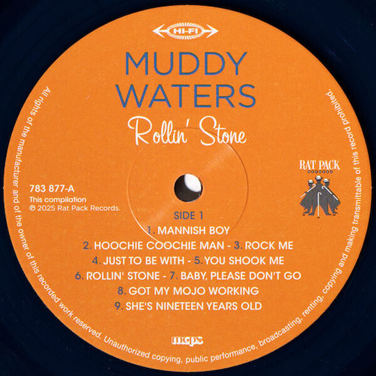 Muddy Waters Rollin' Stone Vinyl Cd All Media