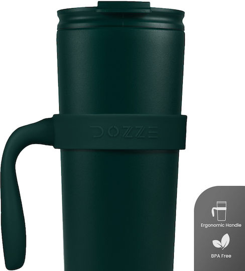Dozze Seeker Tumbler Handle Sage Green