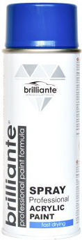 Brilliante Σπρέι Βαφής Μπλε 400ml