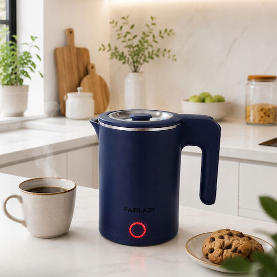 Verk Group Βραστήρας 1lt 800W Μπλε