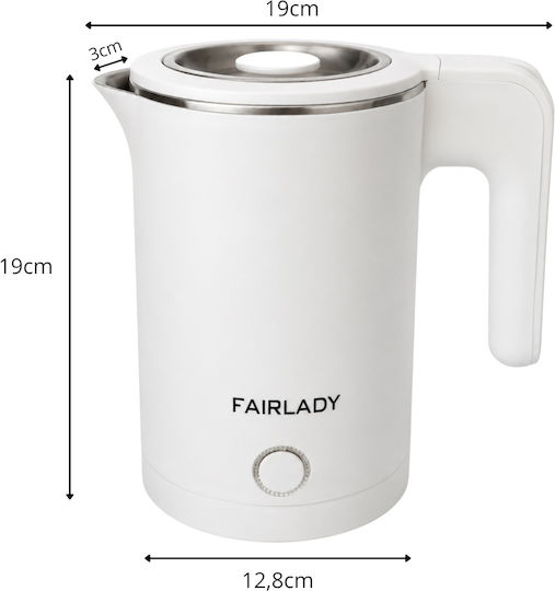 Verk Group Kettle 1lt 800W White