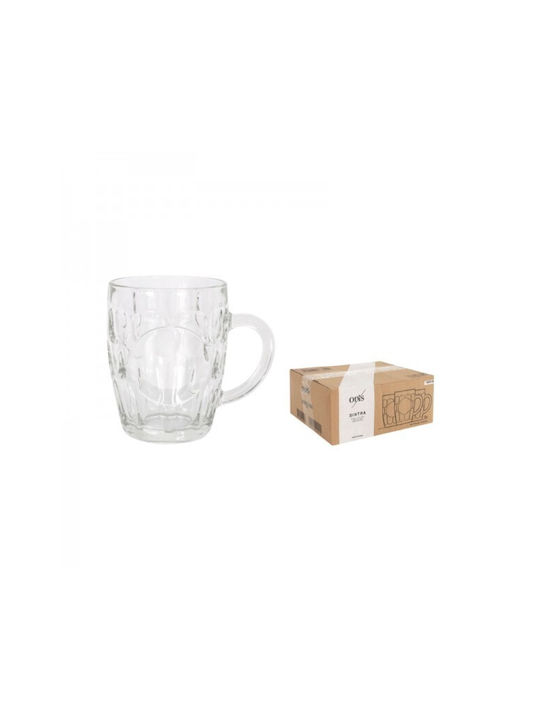 ONIS Set Pahare Pentru Bere Din Sticlă 550ml 6 Bucăți