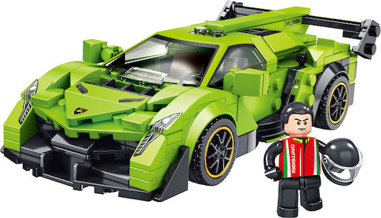 Panlos Bauklötze Konstruktions 666018 Rennwagen Veneno 6+ Jahre 348 Stück