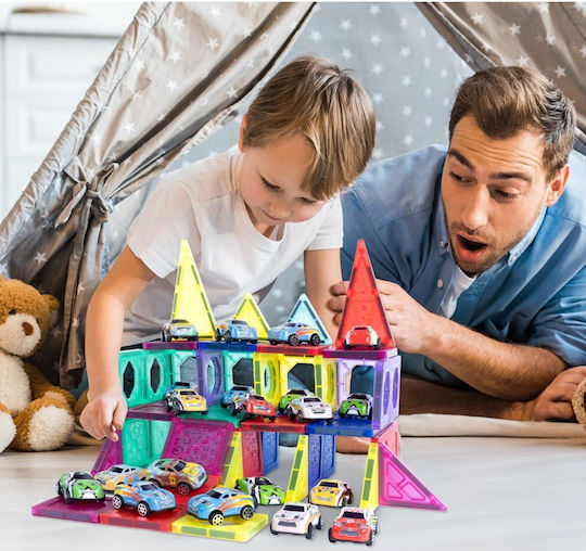 MalPlay Magnetisches Bau- und Konstruktionsspielzeug Für Kinder Ab 3 Jahren