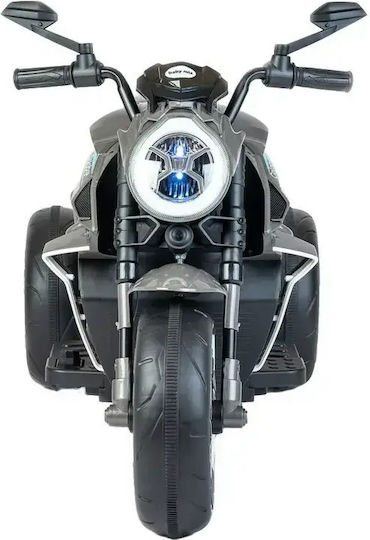 Motocicletă Electrică Pentru Copii 12 Volți Neagră Pentru 3+ Ani