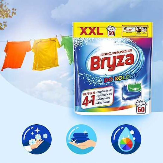 Reckitt Professionelles Waschmittel für Bunte Kleidung (60 Kapseln)