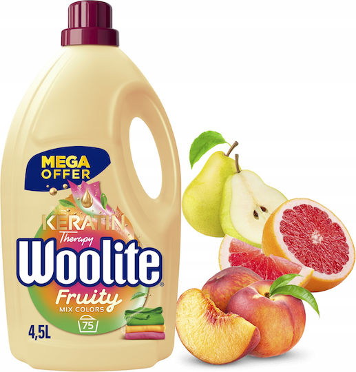 Woolite Colors Keratin Liquid Detergent for Colored Clothes 4.5lt (75 Measures)