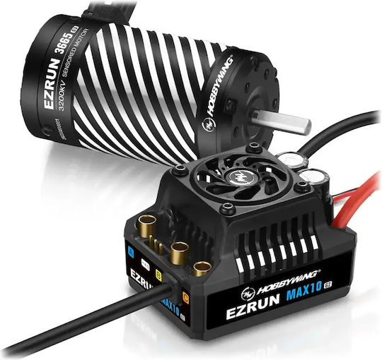 Hobbywing Ezrun Max10 G2 140a Combo Motor 3665sd-3200kv Ax 5mm