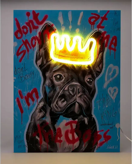 Koopman Neon Lămpi Decorative Pentru Masă LED 30x40cm