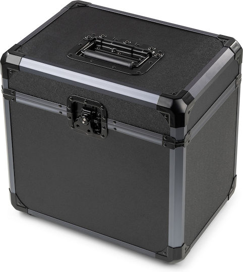 Vonyx Rc82 Black Vinyl Record Case 12" Black 171.821