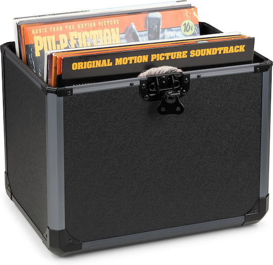Vonyx Rc82 Black Vinyl Record Case 12" Black 171.821