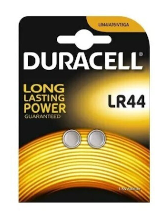 Duracell Baterii Alcaline Pentru Ceasuri LR44 1.5V 2 Bucăți