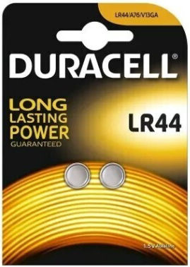 Duracell Alkalische Uhrenbatterien LR44 1.5V 2 Stück