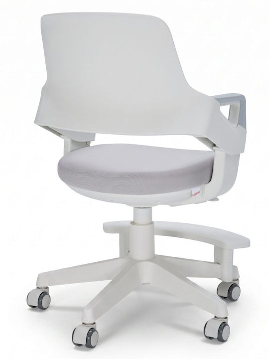 Kids Chair Desk Clever White 55x62x85-94cm