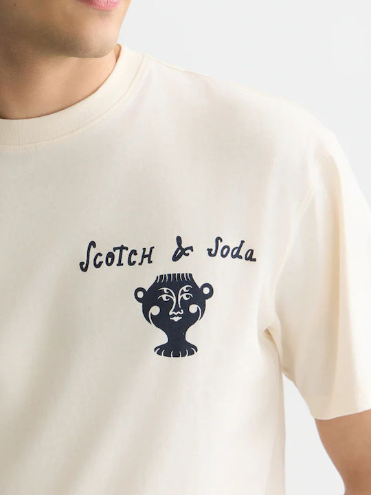 Artwork T-shirt Μπεζ 183366-0270