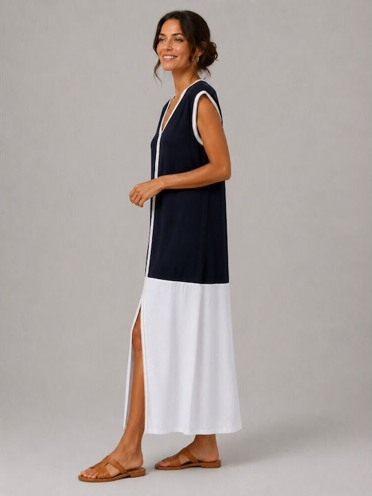 Summer Maxi T-Shirt Dress Black