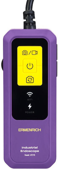 Ermenrich Wi-Fi Endoscope Camera for Mobile with 10m Cable