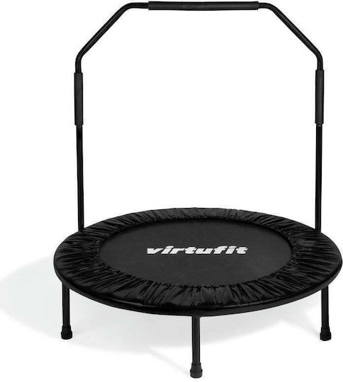 Virtufit Trampolin Für Gymnastik Mit 100cm Durchmesser, Handgriff Und Netz