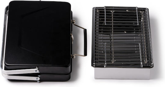 Stainless Steel Portable Charcoal Grill 29.5x29.5cm