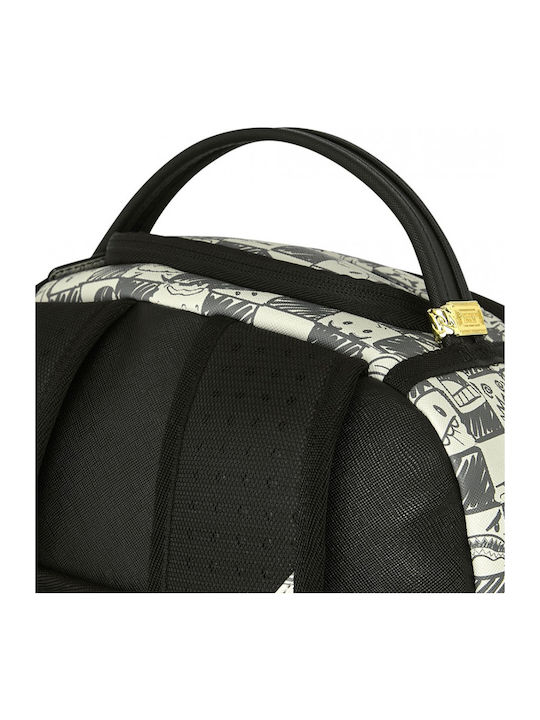 Sprayground Emote Check School Backpack Junior High-High School Multicolour