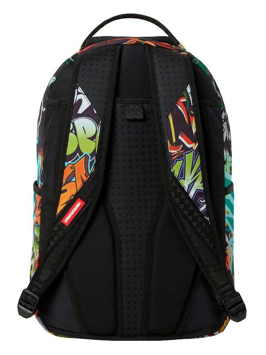 Sprayground Moneybear School Backpack Junior High-High School with Water Bottle Holder Multicolour 29 x 15 x 45cm