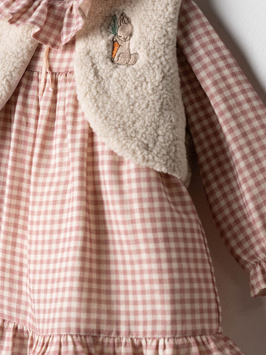 Evita Evita Mädchenkleid Langärmelig Sapo-Milo