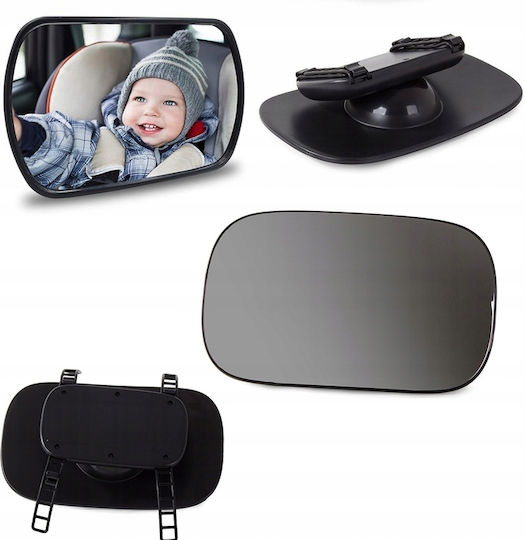 Baby-Autospiegel Schwarz