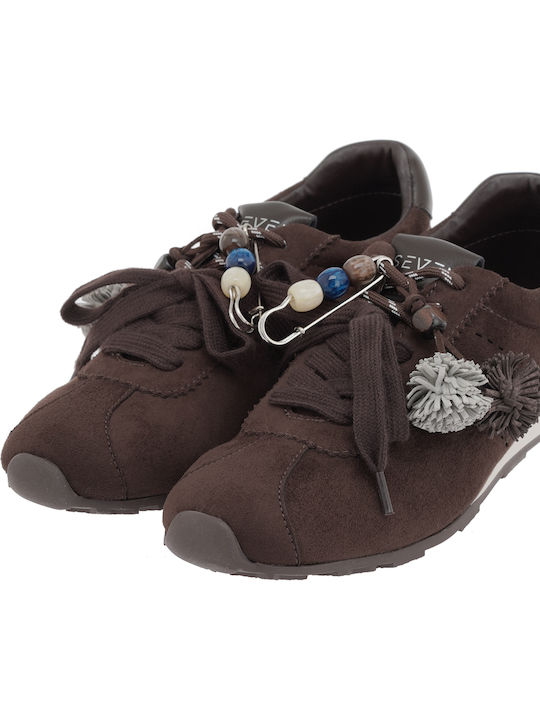 Damen Sneakers Braun