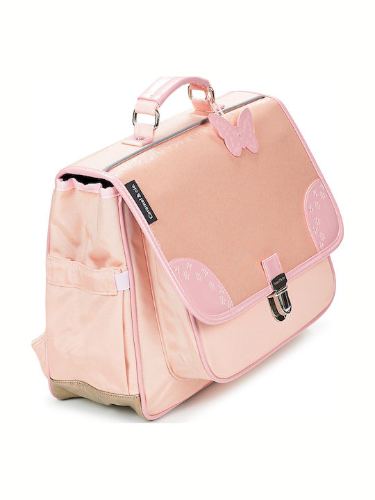 Caramel & Cie Backpack Ροζ