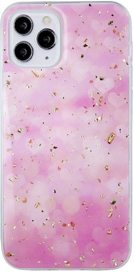 Silicone Case Gold Glam Samsung Galaxy A52s 5g Pink