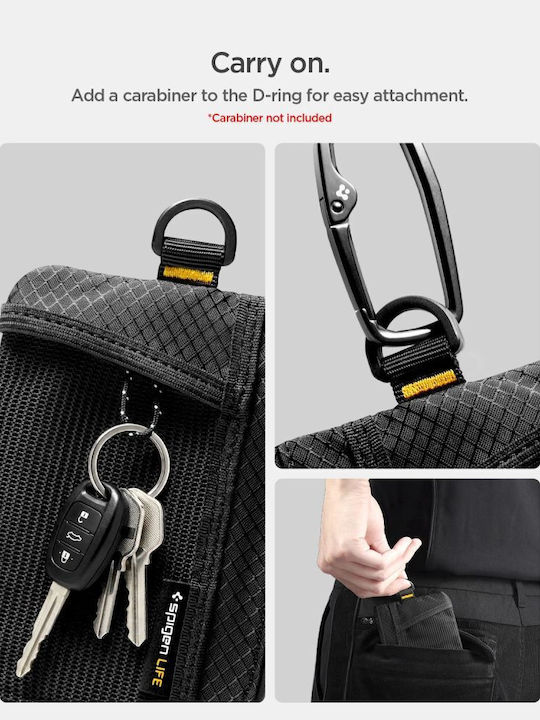 Men's Card Wallet with RFID Black