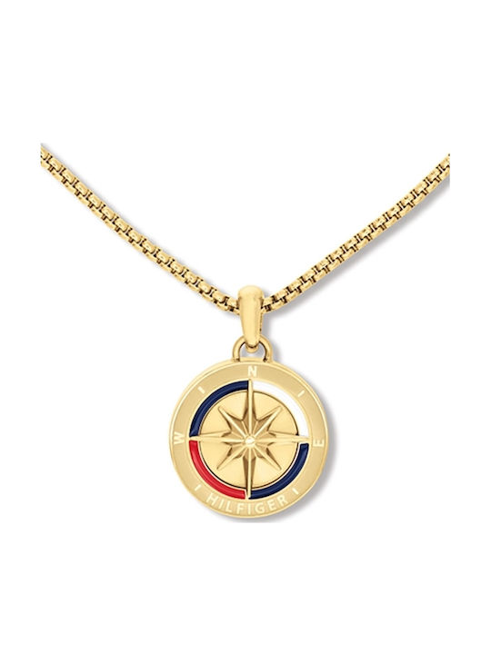 Tommy Hilfiger Colier din oțel placat cu aur Tommy Hilfiger Colier din oțel placat cu aur