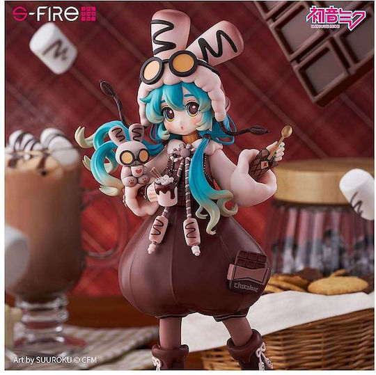 Character Vocal Series 01 Hatsune Miku PVC Figure Hatsune Miku Marshmallow Hot Cocoa 22cm Size