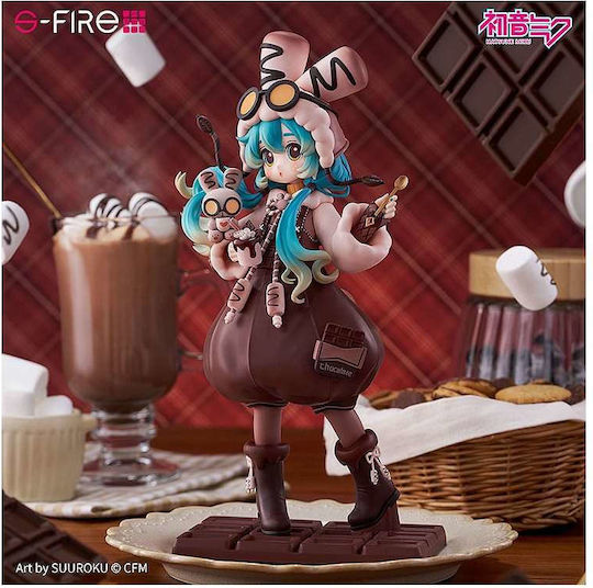 Character Vocal Series 01 Hatsune Miku PVC Figure Hatsune Miku Marshmallow Hot Cocoa 22cm Size