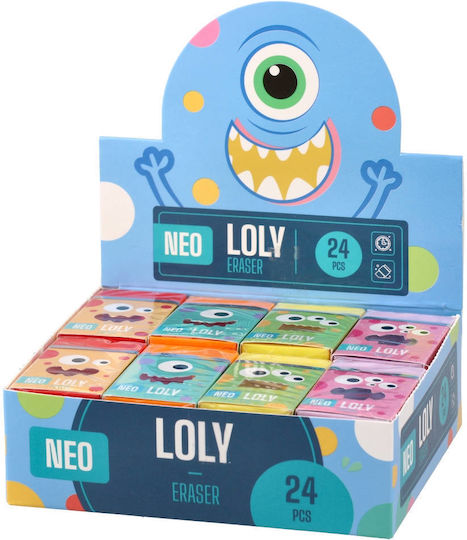 Color Monsters Erasers