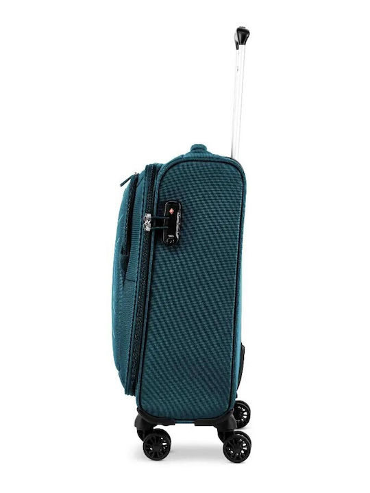Ciak Roncato Cabin Travel Suitcase Light Blue Height 55cm