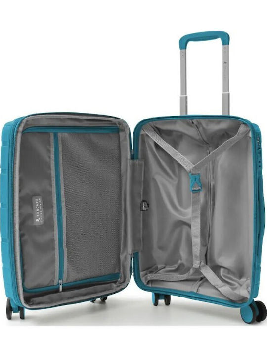 Ciak Roncato Cabin Hard Light Blue Suitcase Height 55cm