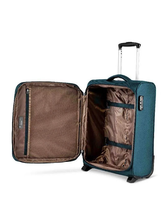 Ciak Roncato Cabin Travel Suitcase Light Blue Height 55cm