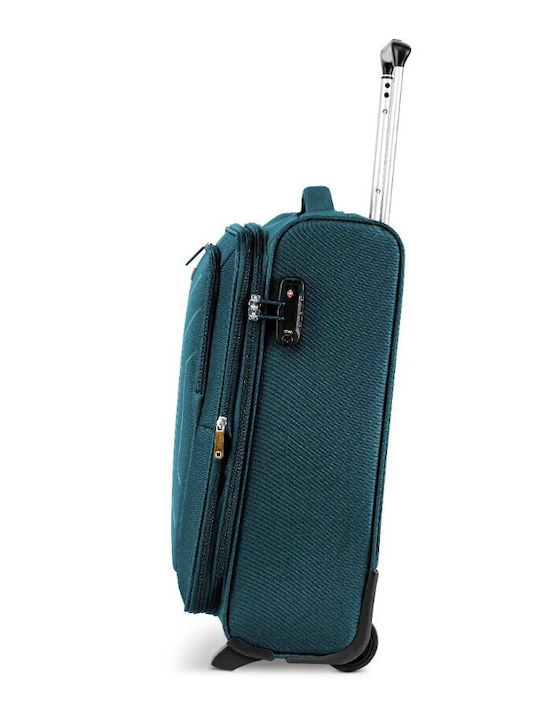 Ciak Roncato Cabin Travel Suitcase Light Blue Height 55cm