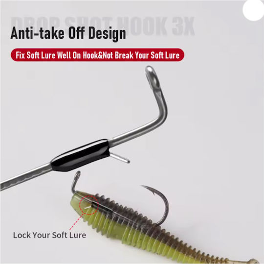 Kingdom 90° Jig Hook High Carbon Steel No1