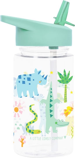 A Little Lovely Company Plastic Kids' Dinner Set 0.45lt Thermal Transparent